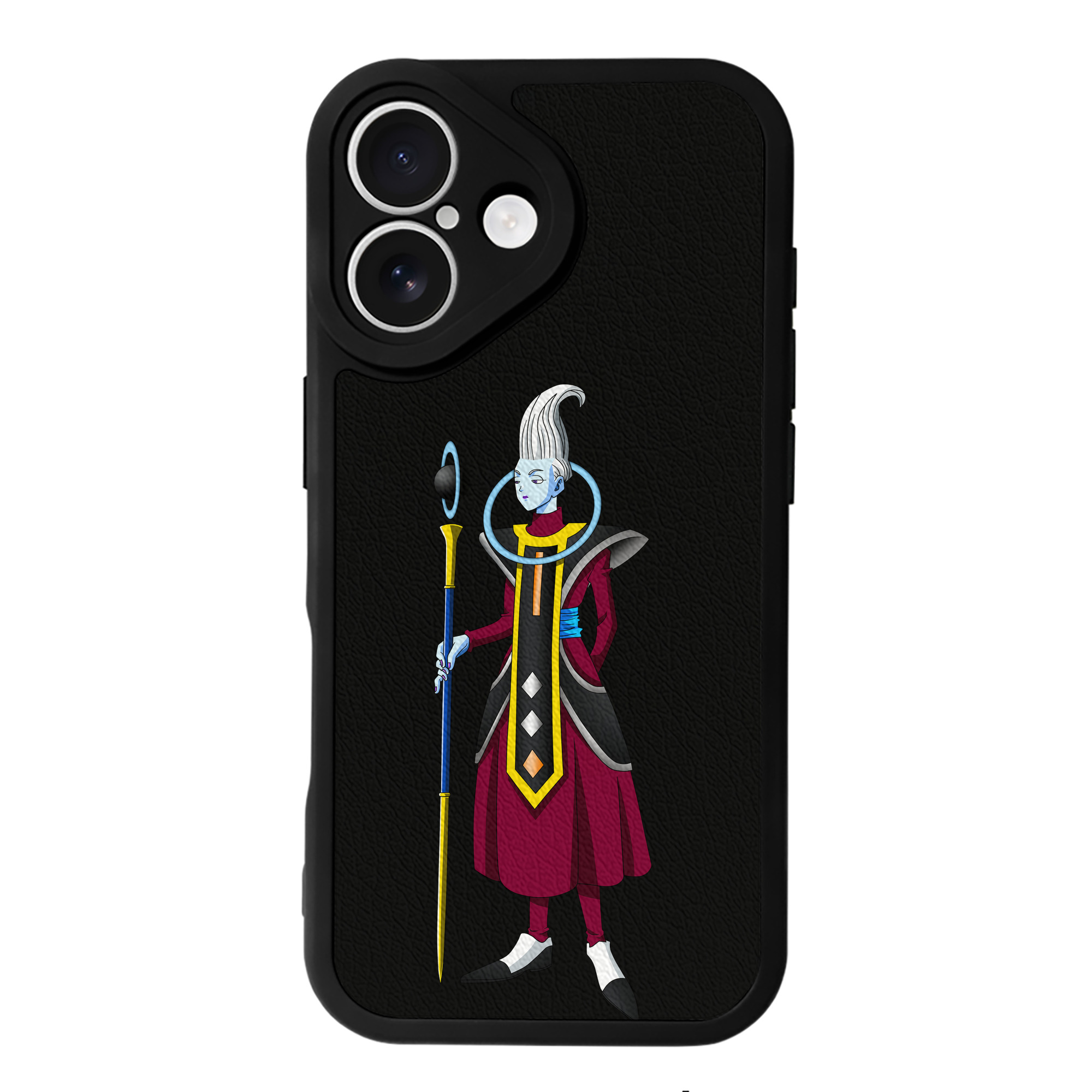 （画像用） ドラゴンボール DRAGON BALL 【iPhone 16シリーズ対応】シリコンスマホケース（レザー調） 材質：シリコン